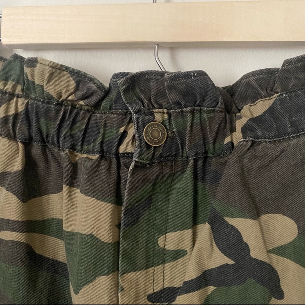 Nwt Sadie & Sage Catch-Me Camo Elastic Waist Cott… - image 7
